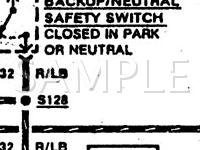 1990 Ford Taurus GL 3.0 V6 GAS Wiring Diagram