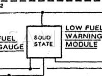1990 Ford Tempo GL 2.3 L4 GAS Wiring Diagram