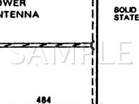 1990 Ford Thunderbird LX 3.8 V6 GAS Wiring Diagram