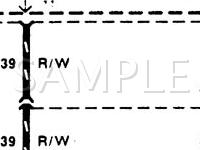 1991 Ford Bronco  5.8 V8 GAS Wiring Diagram