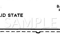 1991 Lincoln Continental Signature 3.8 V6 GAS Wiring Diagram