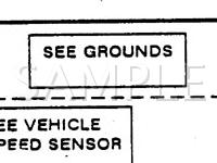 1991 Lincoln Continental Executive 3.8 V6 GAS Wiring Diagram