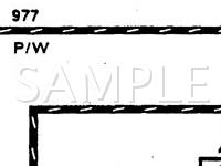 1991 Mercury Colony Park  5.0 V8 GAS Wiring Diagram