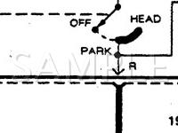 1991 Mercury Colony Park  5.0 V8 GAS Wiring Diagram