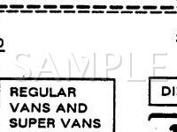 1991 Ford E-350 Econoline  7.5 V8 GAS Wiring Diagram