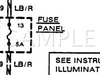 1991 Ford E-250 Econoline  5.0 V8 GAS Wiring Diagram
