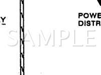 1991 Ford Escort GT 1.8 L4 GAS Wiring Diagram