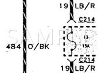 1991 Ford Explorer  4.0 V6 GAS Wiring Diagram