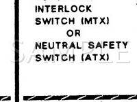 1991 Ford Festiva L 1.3 L4 GAS Wiring Diagram