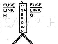 1991 Ford Mustang GT 5.0 V8 GAS Wiring Diagram
