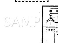 1991 Ford Probe LX 3.0 V6 GAS Wiring Diagram