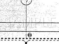 1991 Ford Probe GL 2.2 L4 GAS Wiring Diagram