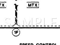 1991 Ford Probe LX 3.0 V6 GAS Wiring Diagram