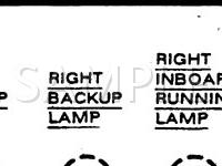 1991 Mercury Sable  3.8 V6 GAS Wiring Diagram