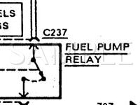 1991 Ford Tempo GL 2.3 L4 GAS Wiring Diagram