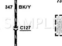 1992 Mercury Grand Marquis  4.6 V8 GAS Wiring Diagram
