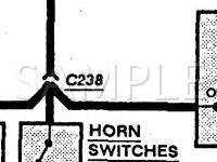 1992 Mercury Grand Marquis  4.6 V8 GAS Wiring Diagram