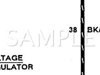 1992 Lincoln Mark VII LSC 5.0 V8 GAS Wiring Diagram