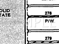 1992 Ford Taurus GL 3.8 V6 GAS Wiring Diagram