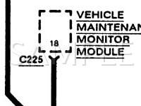 1992 Mercury Cougar LS 3.8 V6 GAS Wiring Diagram