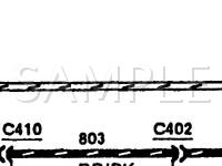 1993 Ford Aerostar  4.0 V6 GAS Wiring Diagram