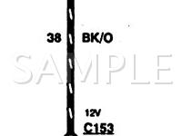1993 Ford Bronco  5.0 V8 GAS Wiring Diagram