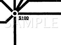 1993 Ford F-250 Pickup  5.8 V8 GAS Wiring Diagram
