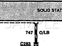 1993 Lincoln Continental Executive 3.8 V6 GAS Wiring Diagram