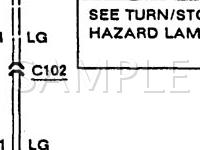 1993 Mercury Grand Marquis  4.6 V8 GAS Wiring Diagram
