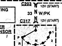 1993 Ford E-350 Econoline Super Wagon 7.3 V8 DIESEL Wiring Diagram