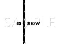 1993 Ford Escort  1.9 L4 GAS Wiring Diagram