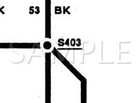 1993 Ford Escort Sport 1.9 L4 GAS Wiring Diagram