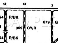 1993 Ford Explorer  4.0 V6 GAS Wiring Diagram