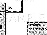 1993 Lincoln Mark Viii  4.6 V8 GAS Wiring Diagram