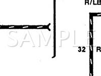 1993 Ford Mustang LX 5.0 V8 GAS Wiring Diagram