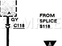 1993 Ford Probe GT 2.5 V6 GAS Wiring Diagram