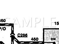 1993 Ford Taurus SHO 3.2 V6 GAS Wiring Diagram
