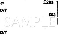 1993 Ford Taurus GL 3.0 V6 FLEX Wiring Diagram