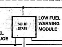1993 Mercury Topaz  2.3 L4 GAS Wiring Diagram