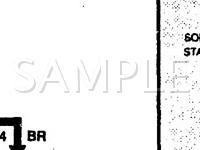 1993 Ford Tempo GL 2.3 L4 GAS Wiring Diagram