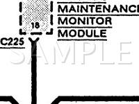 1993 Ford Thunderbird LX 5.0 V8 GAS Wiring Diagram
