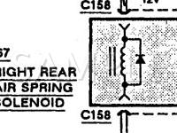 1993 Lincoln Town CAR Signature 4.6 V8 GAS Wiring Diagram