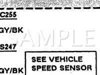 1993 Lincoln Town CAR Executive 4.6 V8 GAS Wiring Diagram