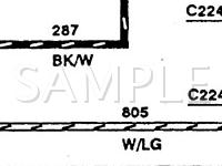 1994 Ford Aerostar  4.0 V6 GAS Wiring Diagram