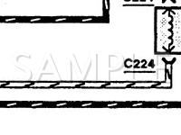 1994 Ford Aerostar  3.0 V6 GAS Wiring Diagram
