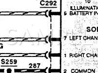 1994 Ford Aerostar  4.0 V6 GAS Wiring Diagram