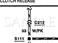 1994 Ford Aerostar  3.0 V6 GAS Wiring Diagram