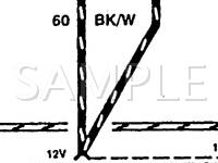 1994 Ford Escort LX 1.9 L4 GAS Wiring Diagram