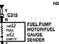 1994 Ford Escort  1.9 L4 GAS Wiring Diagram