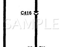 1994 Ford Escort GT 1.8 L4 GAS Wiring Diagram